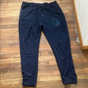Billionaire Boys Club Black Sweatpants Tapered Elastic Cuffs